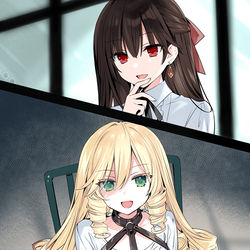 This is a pixiv picture whose title is 狂三memorial插画上色.