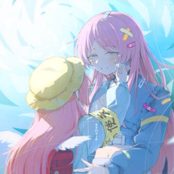 This is a pixiv picture whose title is angel.