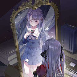 This is a pixiv picture whose title is 𝕆𝕓𝕝𝕚𝕧𝕚𝕠𝕟𝕚𝕤.