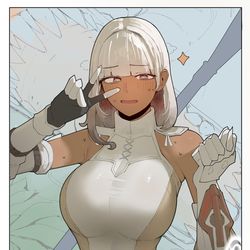 This is a pixiv picture whose title is The recent me.