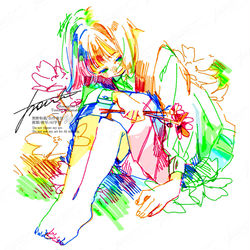 This is a pixiv picture whose title is drawing.