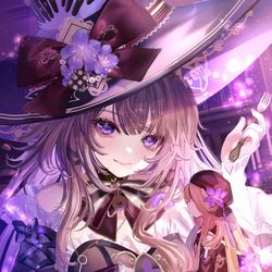 This is a pixiv picture whose title is マダム・ヘルタのお菓子タイム.