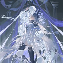 This is a pixiv picture whose title is 尸骸之舞.