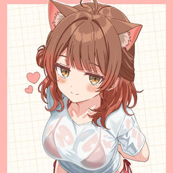 This is a pixiv picture whose title is 初星温泉佑芽ちゃん🐾.