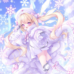 This is a pixiv picture whose title is 〖Z/X〗白銀の冬景色ルイース.