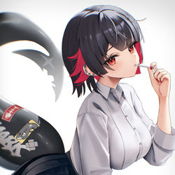 This is a pixiv picture whose title is 制服.