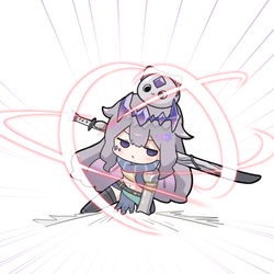 This is a pixiv picture whose title is hunter Biboo.