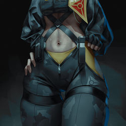 This is a pixiv picture whose title is Trigger.