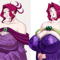 This is a pixiv picture whose title is 新旧.