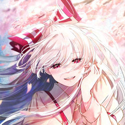 This is a pixiv picture whose title is 春風.