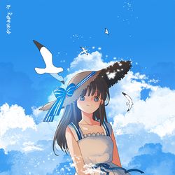 This is a pixiv picture whose title is girl.
