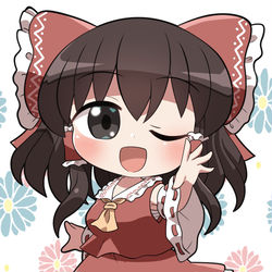 This is a pixiv picture whose title is おはれいむ.