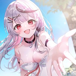 This is a pixiv picture whose title is 🎣.