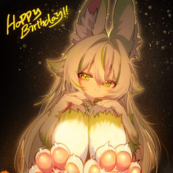 This is a pixiv picture whose title is 葱狼生贺.