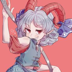 This is a pixiv picture whose title is ❤️🥄.