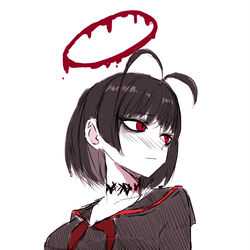 This is a pixiv picture whose title is ショート.