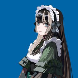 This is a pixiv picture whose title is 和装メイド.