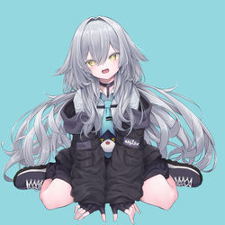 This is a pixiv picture whose title is ぺたん座りルルネちゃん.