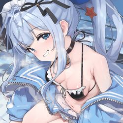 This is a pixiv picture whose title is Nikke Anchor(アンカー).
