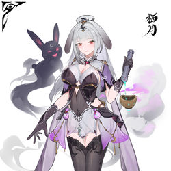 This is a pixiv picture whose title is 诡道蛊医-栖月.