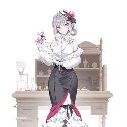 This is a pixiv picture whose title is 調香師 Byblis.