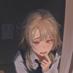 This is a pixiv picture whose title is 改了一些细节重发了.