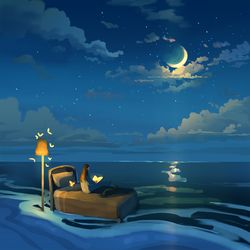 This is a pixiv picture whose title is Dream.