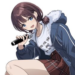 This is a pixiv picture whose title is 構図違い仁菜.