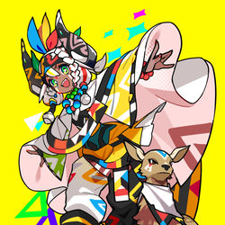 This is a pixiv picture whose title is TOTEPOKA🦌.