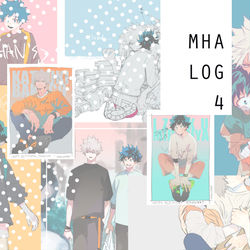 This is a pixiv picture whose title is MHA LOG4.