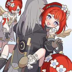 This is a pixiv picture whose title is お持ち帰り.