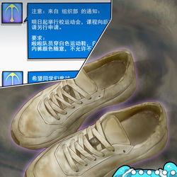 This is a pixiv picture whose title is 小白鞋.