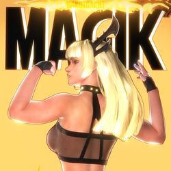 This is a pixiv picture whose title is Stylized Magik poster.