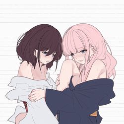 This is a pixiv picture whose title is 泡温泉后续🤤.