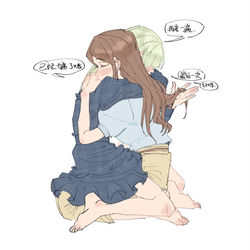 This is a pixiv picture whose title is 再唱一首摇篮曲吧😭.
