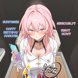 This is a pixiv picture whose title is Happy birthday March 7th.
