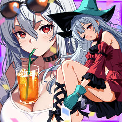 This is a pixiv picture whose title is 「誕生日祝い？別に何もいらないわよ/(──あなた以外は)」.