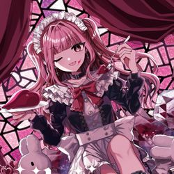 This is a pixiv picture whose title is 【個展のお知らせ】 「「魔法が溶けるまで」.