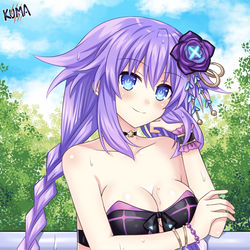 This is a pixiv picture whose title is Purple Heart (NxSK).
