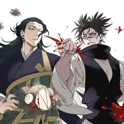 This is a pixiv picture whose title is 呪術まとめ.