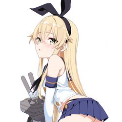 This is a pixiv picture whose title is 島風.