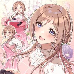 This is a pixiv picture whose title is 「ほらほら、ネクタイ曲がってるよ」.