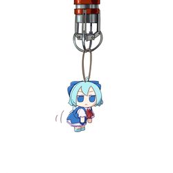 This is a pixiv picture whose title is ふもふもキーホルダー.