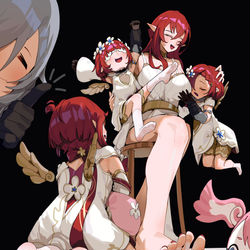 This is a pixiv picture whose title is 幻想.