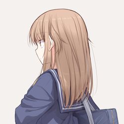 This is a pixiv picture whose title is 椿ちゃんは気づいていない.
