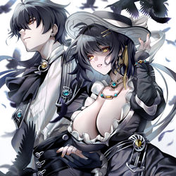 This is a pixiv picture whose title is Season of the Raven.