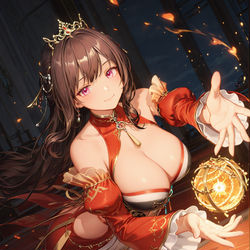 This is a pixiv picture whose title is 破妄的灼灼天光.
