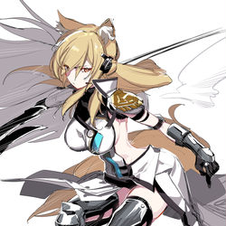 This is a pixiv picture whose title is 耀騎士.