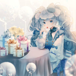 This is a pixiv picture whose title is 39!.