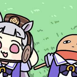 This is a pixiv picture whose title is ジャスタウェイ.